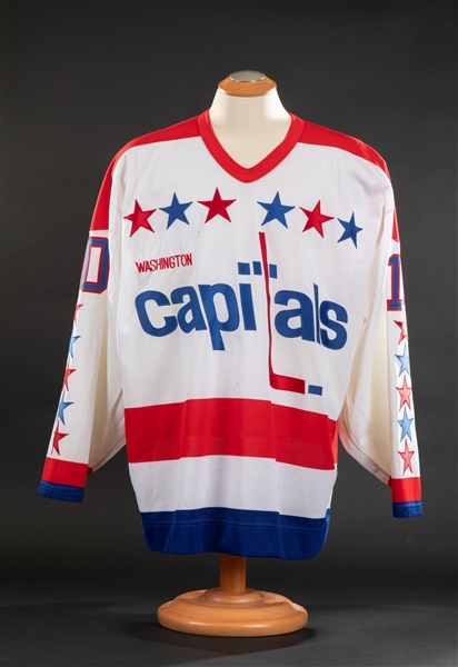 Kelly Miller Game Used Capitals Jersey