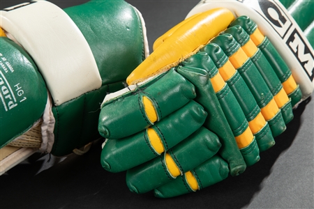 California Golden Seals Game Used Goves 