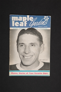 Leas Program - NOVEMBER 17, 1951 – BOSTON AT TORONTO 
