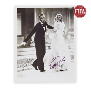 Fred Astaire and Ginger Rogers Signed Photograph