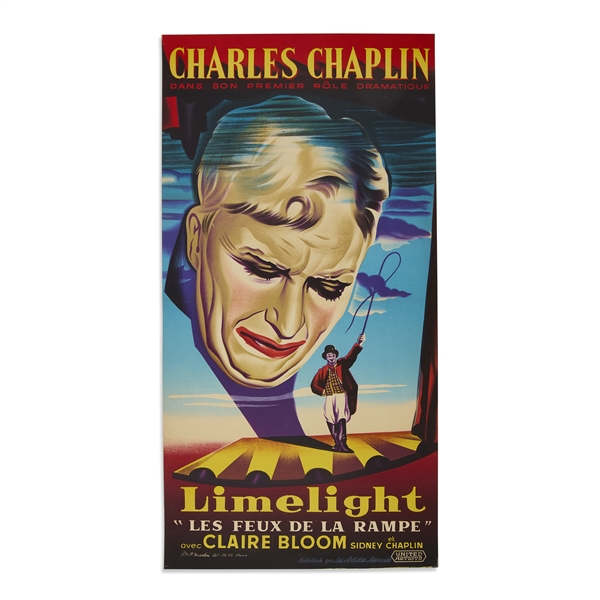 Charlie Chaplin Calvero Poster for Limelight