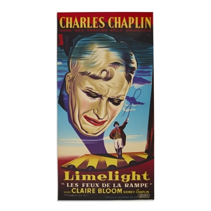 Charlie Chaplin Calvero Poster for Limelight