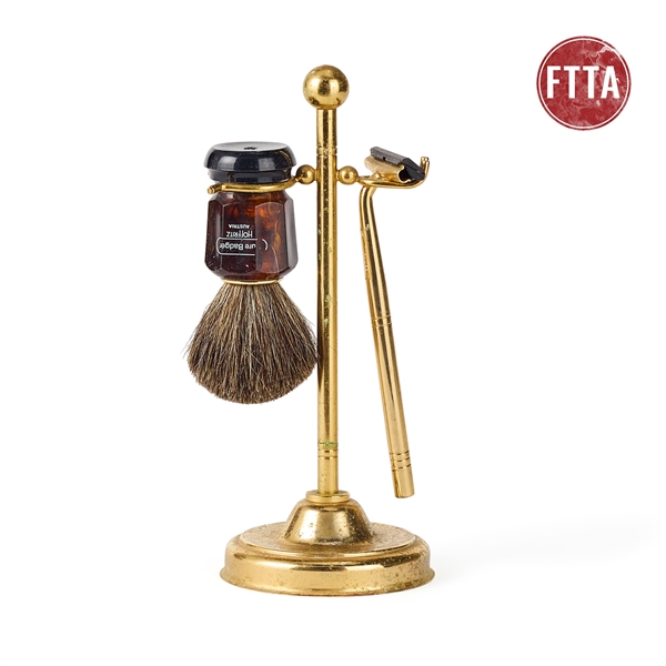 Marlon Brando 3-Piece Personal Brass Shaving Set