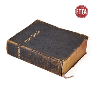 Charlton Heston Personal KJV Holy Bible