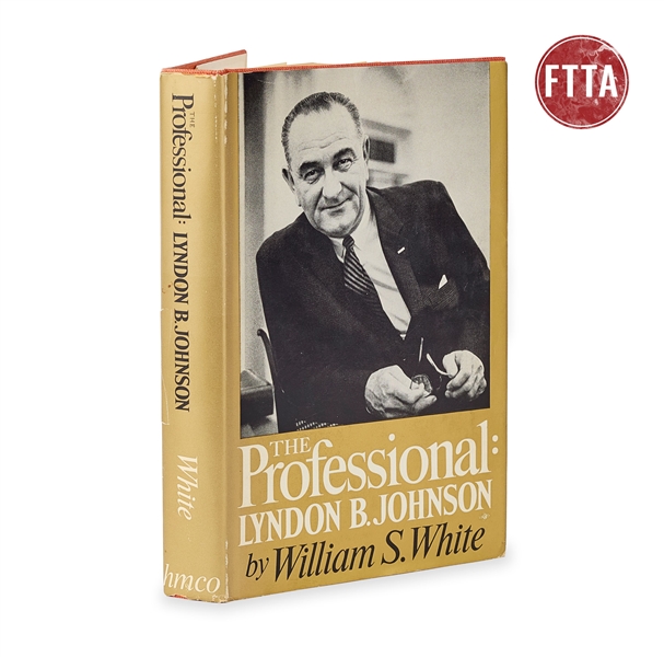 Lyndon Johnson Book Inscribed to Charlton Heston