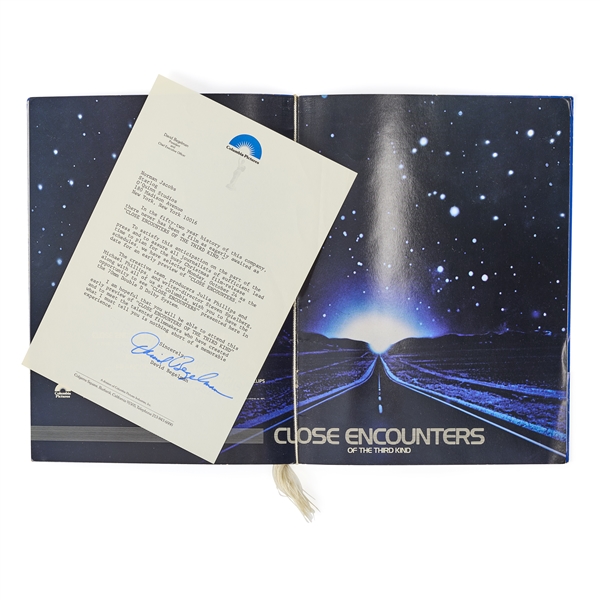 Vintage Close Encounters Premiere Press Invite