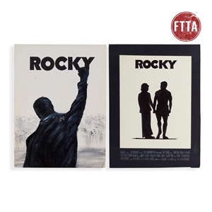 2 Vintage Poster Concept Artworks from Rocky by Rod Dyer