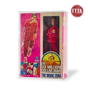 Signed Doll from The Six Million Dollar Man