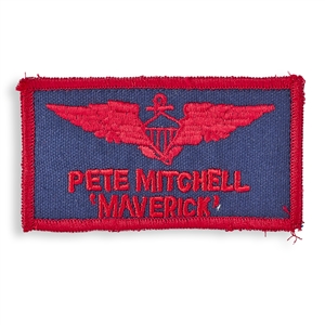 Tom Cruise Flight Suit Patch from Top Gun