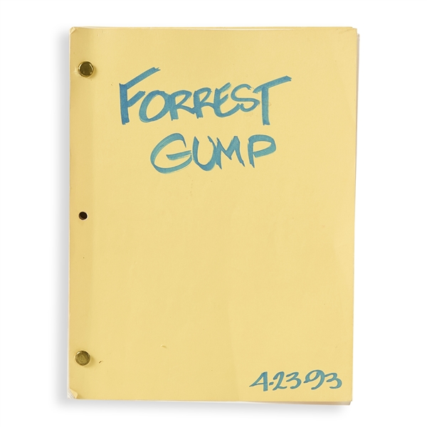 Second Draft Screenplay for Forrest Gump