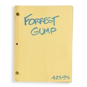 Second Draft Screenplay for Forrest Gump