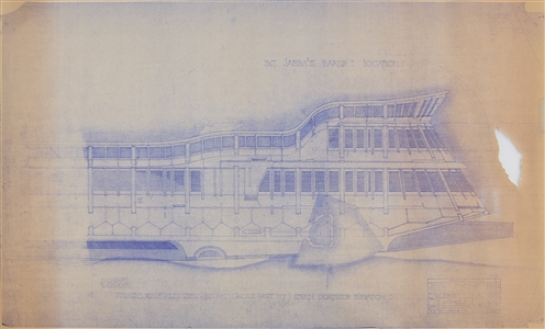 SW Episode 6 Revised Schematic Jabbas Barge Hull