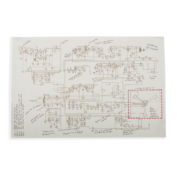 Blueprints from Back to the Future 1 and 3