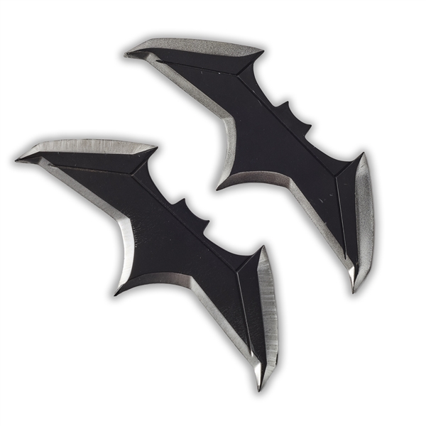 Pair of Batman Franchise Batarang Hand Props