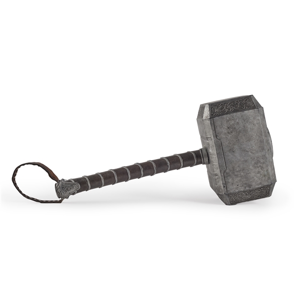 Chris Hemsworth Stunt Mjolnir from The Avengers