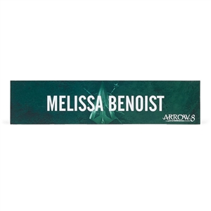 Melissa Benoist Supergirl Chair Plaque from Arrow.