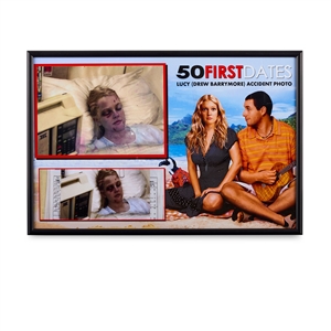 Drew Barrymore 50 First Dates Injury Photo