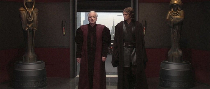 SW Attack of the Clones 3 Senate Statues