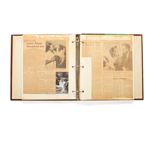 Rudd Weatherwax Photo Album from Lassie
