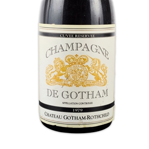 Champagne Bottle Prop from Gotham