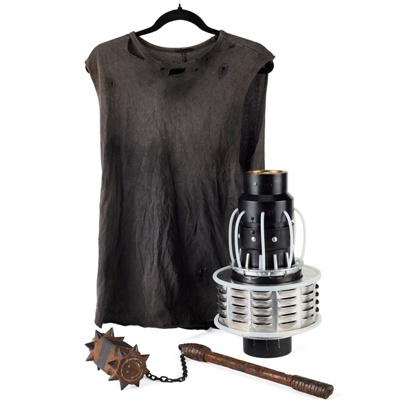 Daniel Radcliffe Miracle Workers Shirt and Props