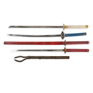 5 Weapon Props from Into the Badlands