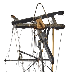 Walton & O'Rourke Cowboy Bass Player Marionette