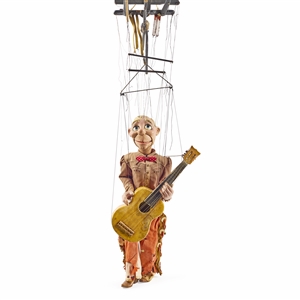 Walton & O'Rourke Cowboy Guitar Player Marionette