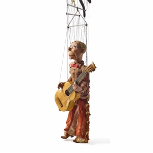 Walton & O'Rourke Cowboy Guitar Player Marionette