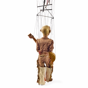Walton & O'Rourke Cowboy Guitar Player Marionette