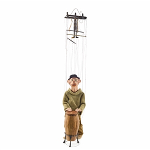 Walton & O'Rourke Beatnik Conga Player Marionette