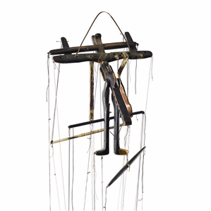 Walton & O'Rourke Beatnik Conga Player Marionette