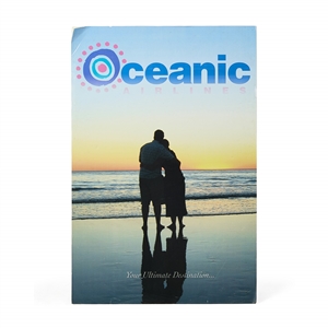 Oceanic Flight 815 Poster & 2 Props from Lost