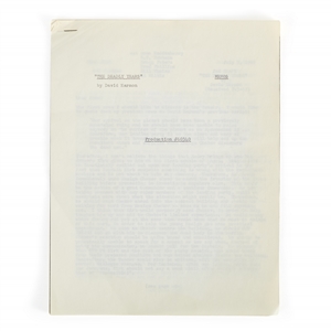 2 Interoffice Memos for Star Trek Original Series