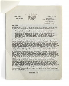 2 Interoffice Memos for Star Trek Original Series