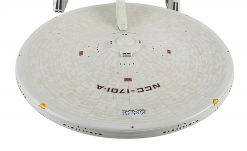 Nichelle Nichols Uhura Signed Miniature Ship