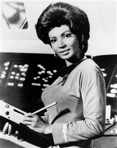 Nichelle Nichols Uhura Signed Miniature Ship