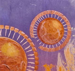 Data Zylo Egg (3) painting by Rick Sternbach