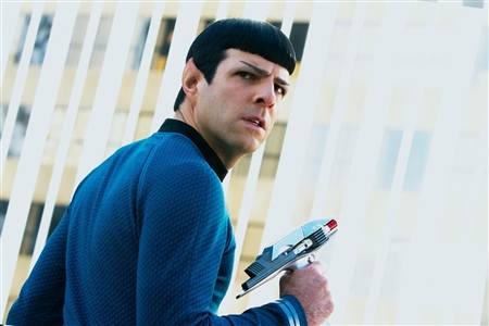 Zachary Quinto Spock Ear Star Trek Into Darkness
