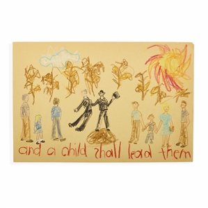 Sarah Title Drawing from Children of the Corn