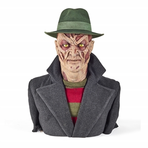 New Nightmare Freddy Krueger Stunt Mask & Display