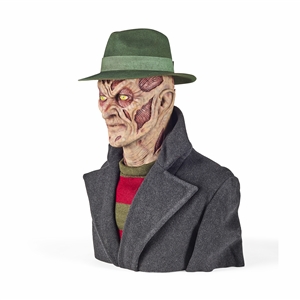 New Nightmare Freddy Krueger Stunt Mask & Display