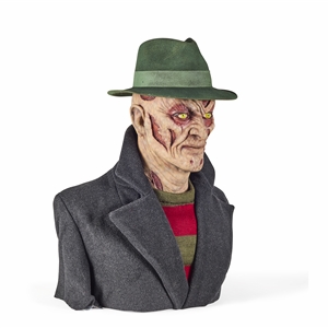 New Nightmare Freddy Krueger Stunt Mask & Display