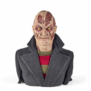 New Nightmare Freddy Krueger Stunt Mask & Display