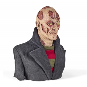 New Nightmare Freddy Krueger Stunt Mask & Display