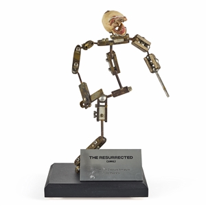River Monster Stop Motion Armature on Display