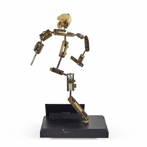 River Monster Stop Motion Armature on Display