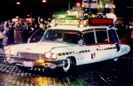 Ectomobile License Plate Prop from Ghostbusters 2