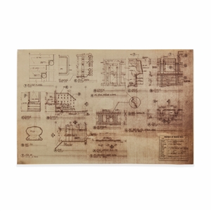 Pirate Ship Schematics from The Goonies