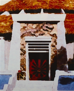R Carter Jurassic Park Visitor Center Giclée